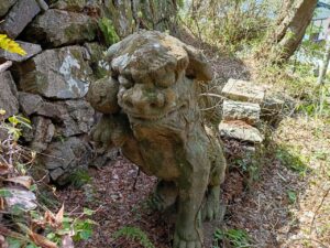 koma 狛犬。裏。手毬2026-03-28