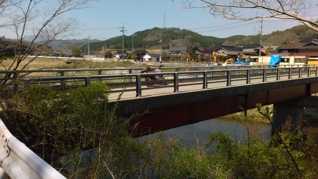 野田橋。セロー