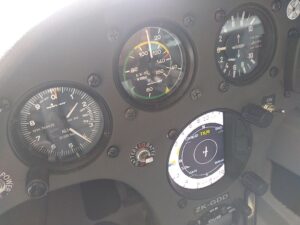 instrument panel front seat 1400ft ground level