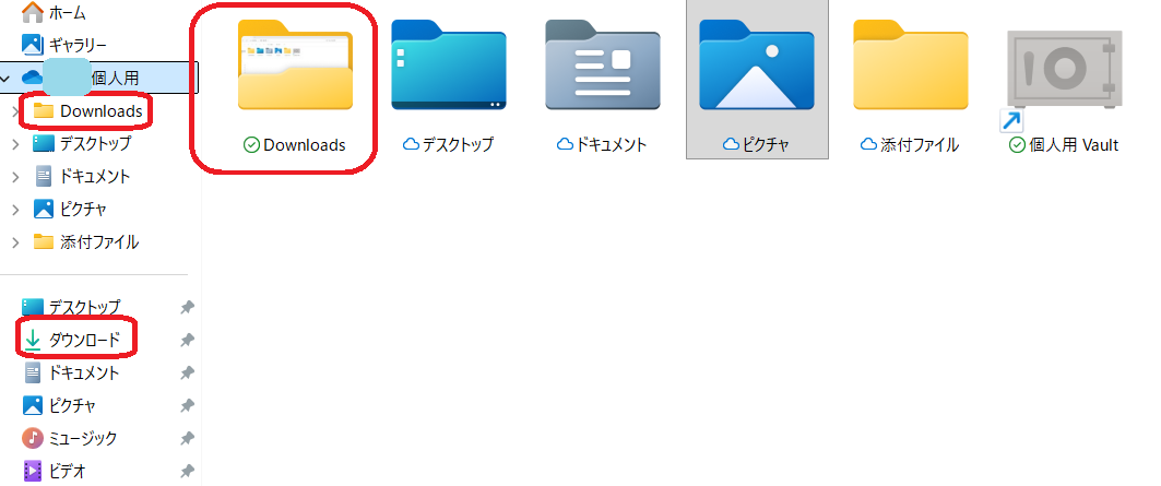 downloads ダウンロードフォルダ。消えた2025-09-19