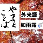 loanword 外来語2026-01-05