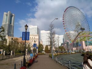 canal 運河パーク。観覧車。anniversaire