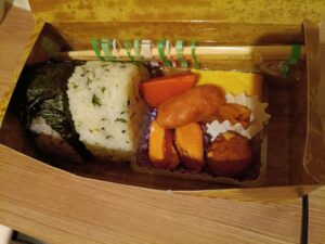 bento 弁当。中身