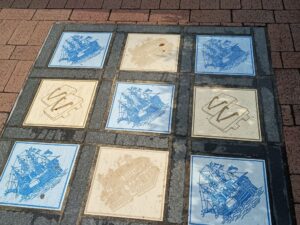 basha 馬車道。タイル2