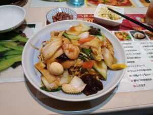 kunrin 君臨楼。五目焼きそば2026-02-25