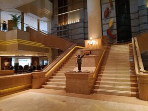 inter ヨコハマグランドインターコンチネンタルホテル。ロビー