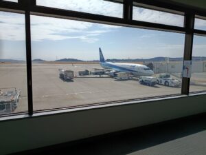 okj 岡山空港。搭乗口から2026-02-25