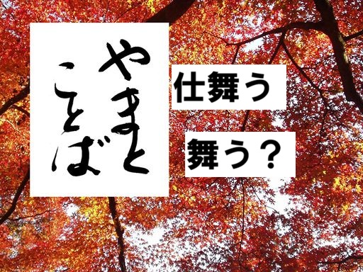 simau 仕舞う2026-07-26