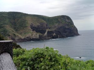 国賀海岸。から赤尾展望所2