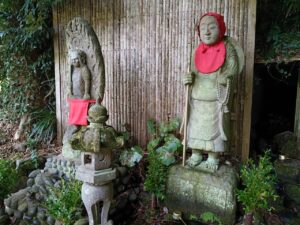 天川の水。不動明王