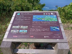木路ヶ崎道中。看板