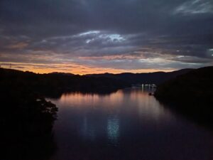 宇受賀。夕焼け11